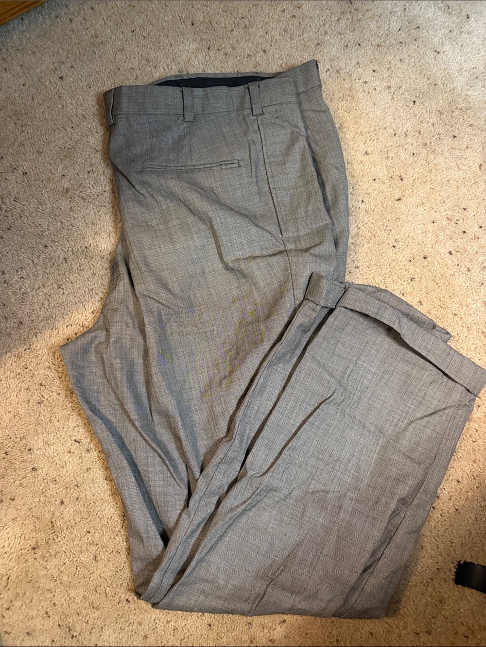Men's Classic Gray Dress Pants